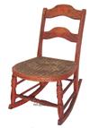 I545 Original Childs paint decorated Rocker (c)1860