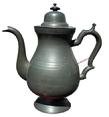 **SOLD** S284 American Pewter Coffee Pot, made by a listed American maker A. Porter