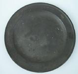 **SOLD** U308 19th century small Pewter Plate 7 3/4"