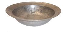 N185 Early pewter bowl maker marked. 8 round 2 1/4 tall