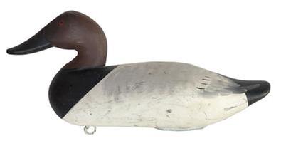 *SOLD* E363 Charles Bryan Canvasback Drake from Middle River, Maryland 1975 in original paint