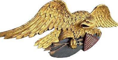 Wooden carved Eagle